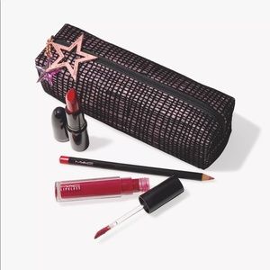 MAC starlet lip bag- RED